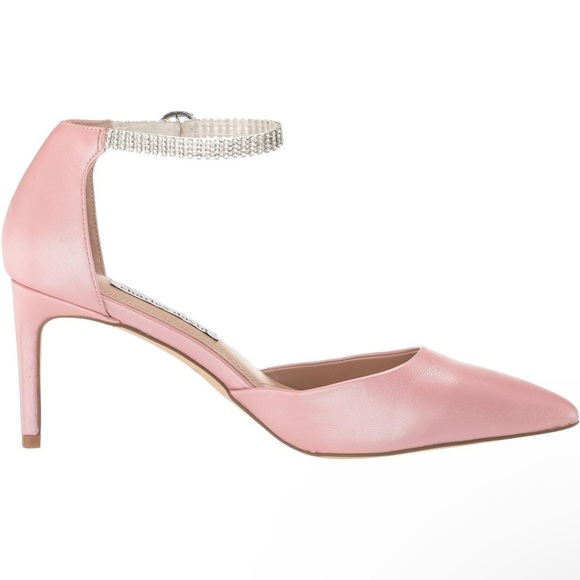 NWOT Charles David Women's Acker Pump 8.5 pink/ rhinestones - Picture 6 of 9